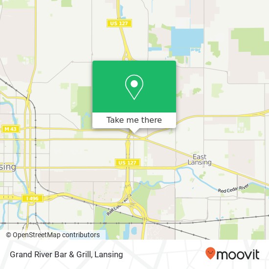 Grand River Bar & Grill map