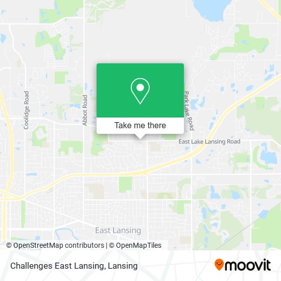 Mapa de Challenges East Lansing