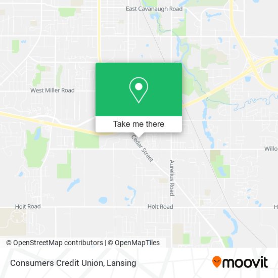 Consumers Credit Union map