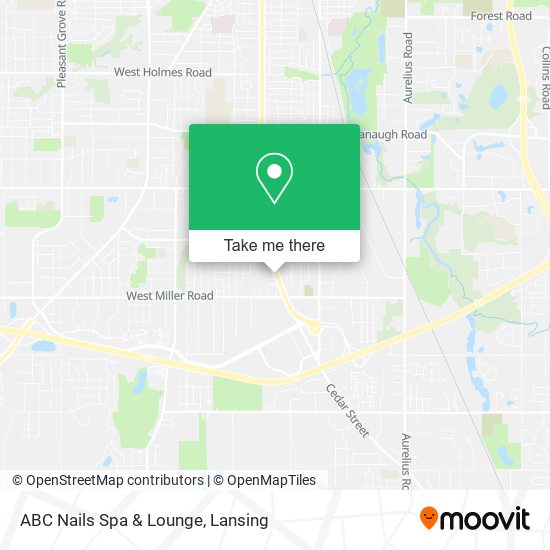ABC Nails Spa & Lounge map
