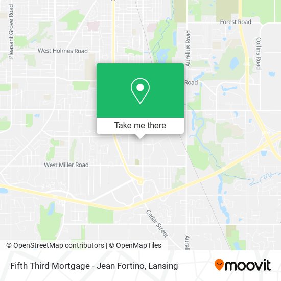 Mapa de Fifth Third Mortgage - Jean Fortino