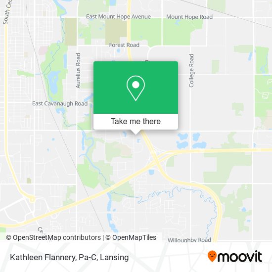 Kathleen Flannery, Pa-C map