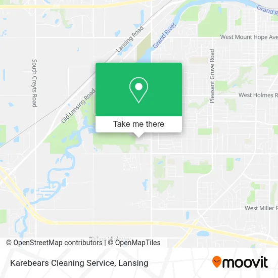 Karebears Cleaning Service map