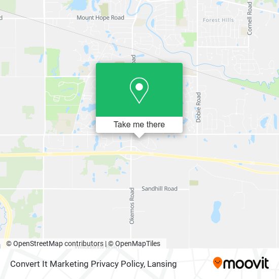 Convert It Marketing Privacy Policy map