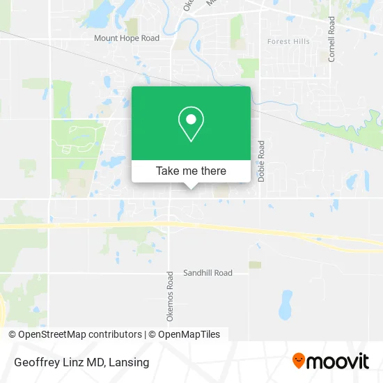 Geoffrey Linz MD map