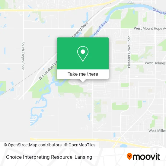Choice Interpreting Resource map