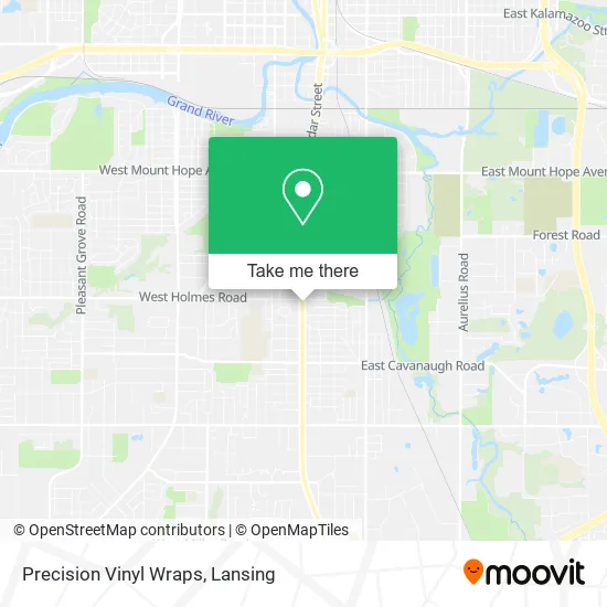 Precision Vinyl Wraps map