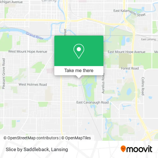 Slice by Saddleback map