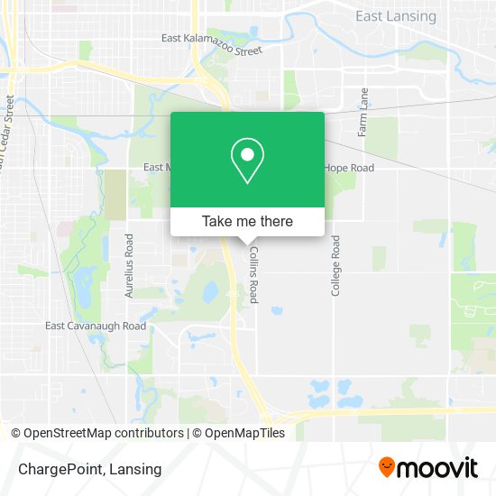 ChargePoint map