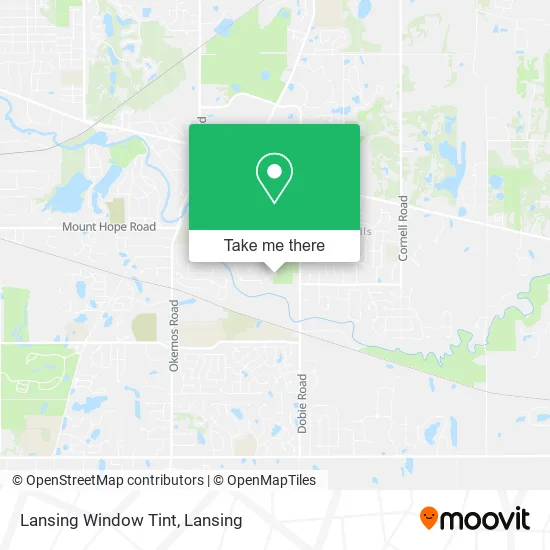 Lansing Window Tint map