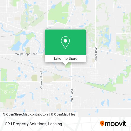 CRJ Property Solutions map