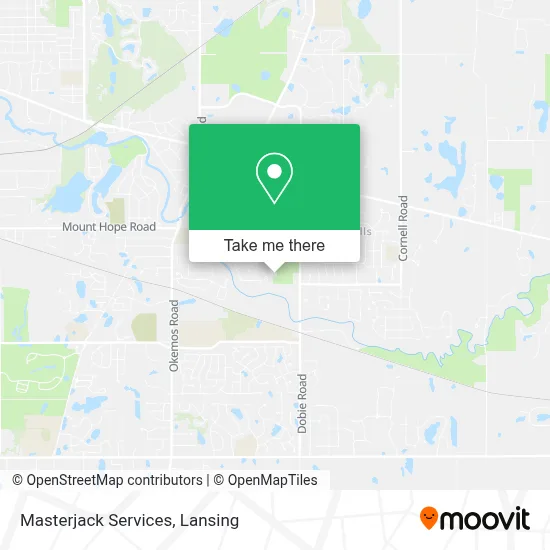 Masterjack Services map