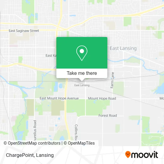 ChargePoint map