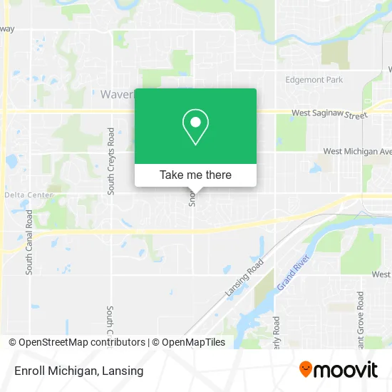Enroll Michigan map