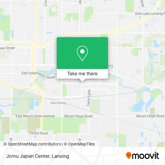 Jcmu Japan Center map