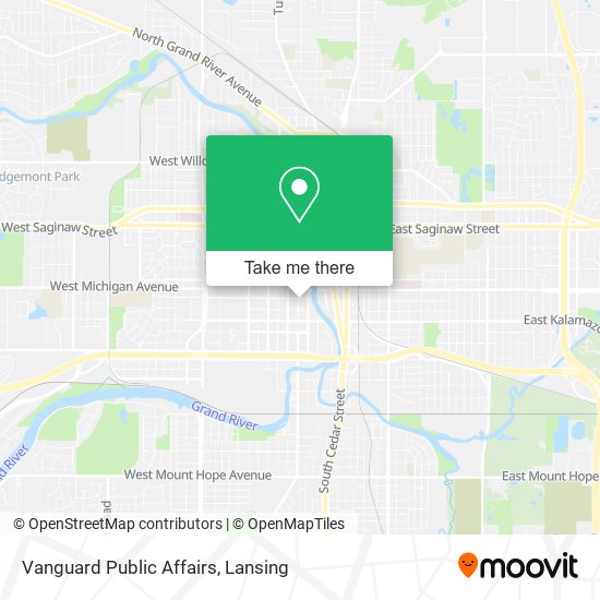 Vanguard Public Affairs map