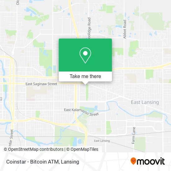 Coinstar - Bitcoin ATM map
