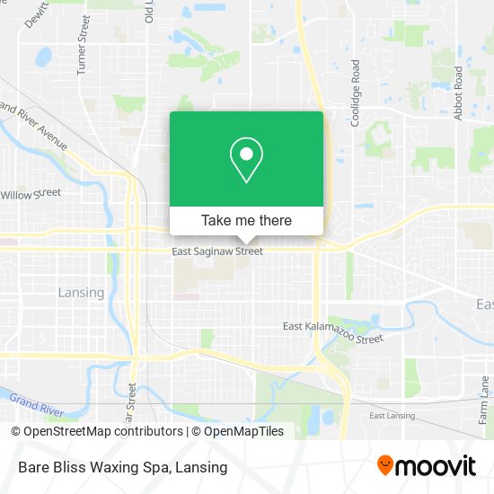 Bare Bliss Waxing Spa map