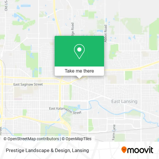 Prestige Landscape & Design map