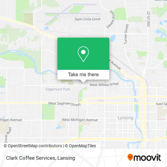 Clark Coffee Services map