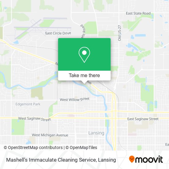 Mashell's Immaculate Cleaning Service map