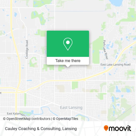 Cauley Coaching & Consulting map