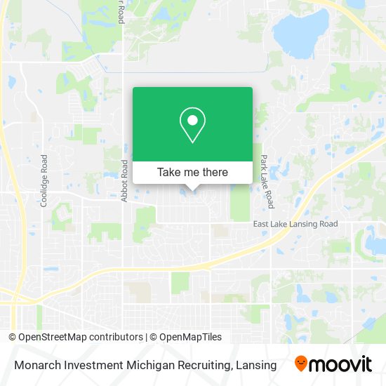 Mapa de Monarch Investment Michigan Recruiting