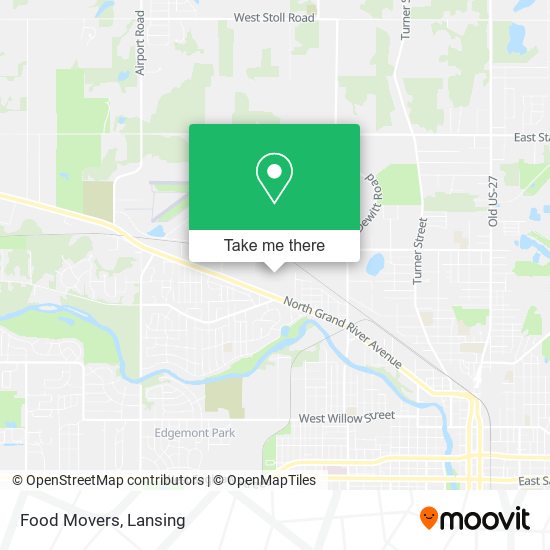 Food Movers map