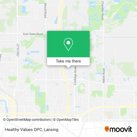 Healthy Values DPC map