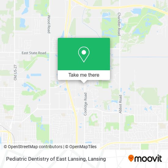 Pediatric Dentistry of East Lansing map