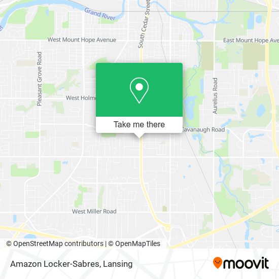 Amazon Locker-Sabres map