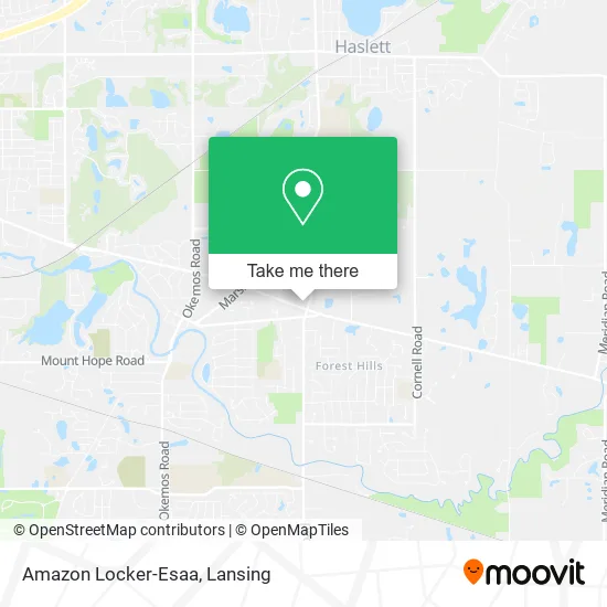 Amazon Locker-Esaa map