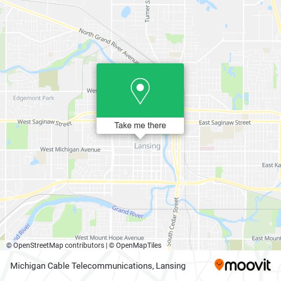 Michigan Cable Telecommunications map