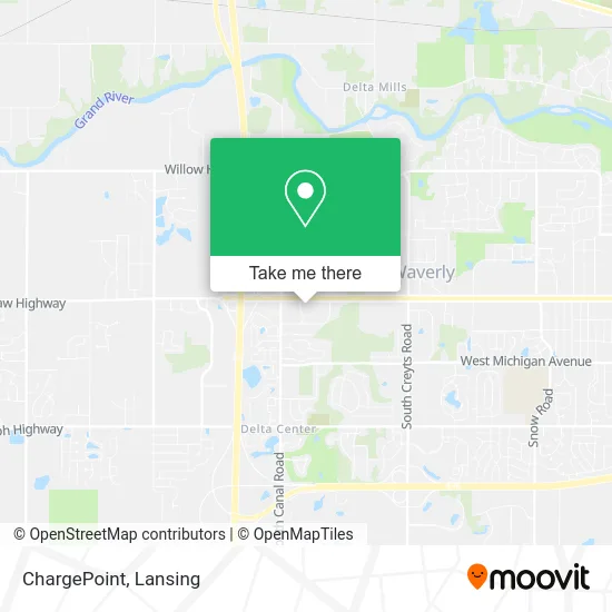 ChargePoint map