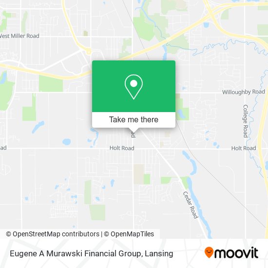 Mapa de Eugene A Murawski Financial Group