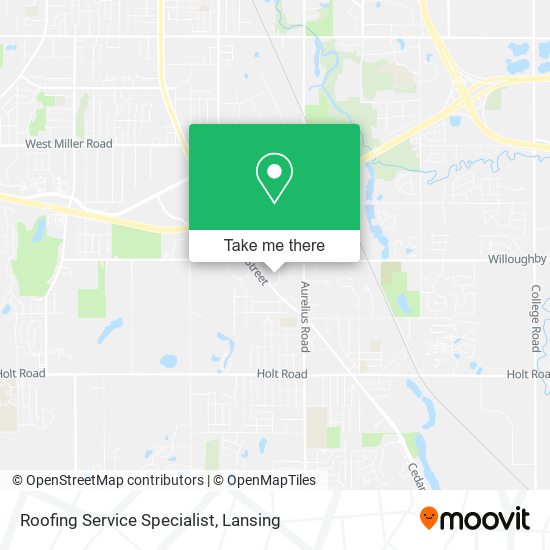 Mapa de Roofing Service Specialist