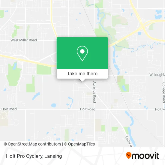 Mapa de Holt Pro Cyclery