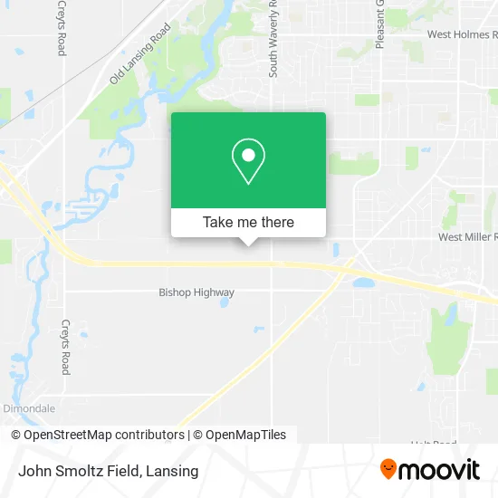 John Smoltz Field map