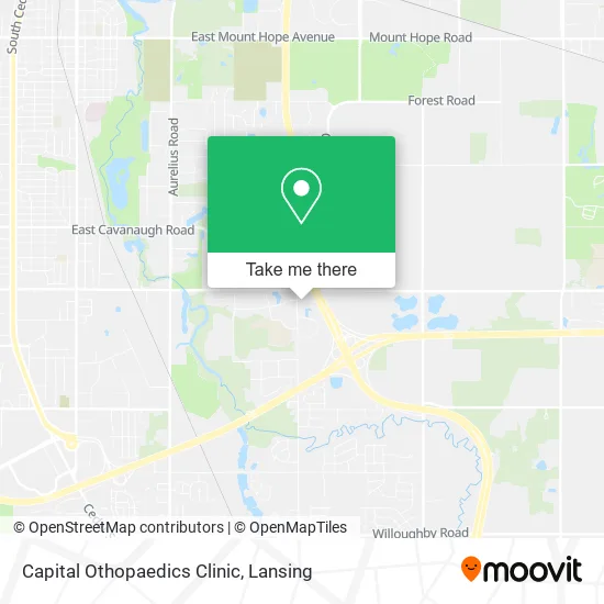 Mapa de Capital Othopaedics Clinic