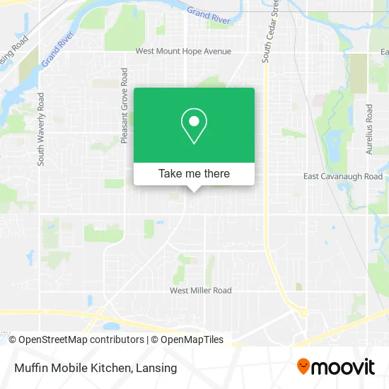 Muffin Mobile Kitchen map