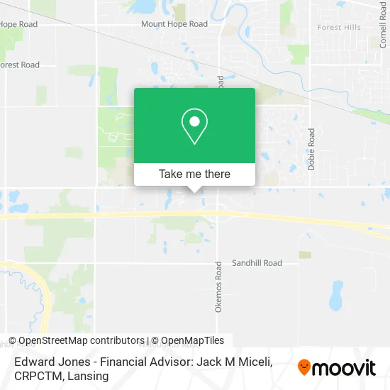 Edward Jones - Financial Advisor: Jack M Miceli, CRPCTM map