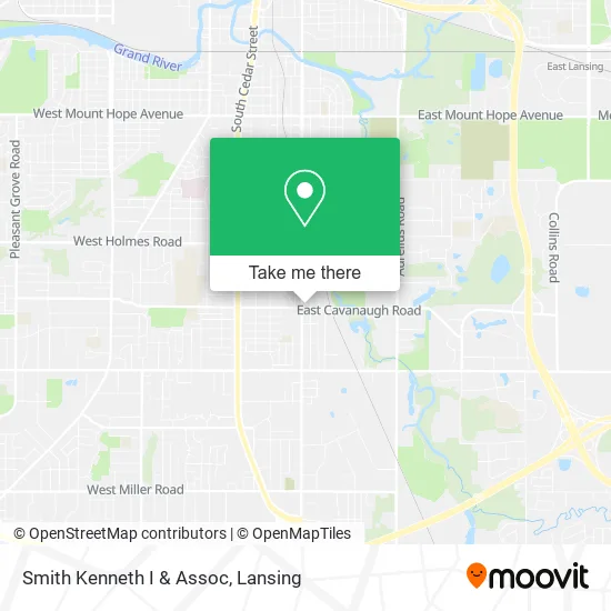 Smith Kenneth I & Assoc map