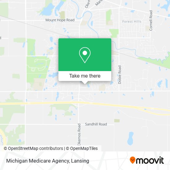 Michigan Medicare Agency map