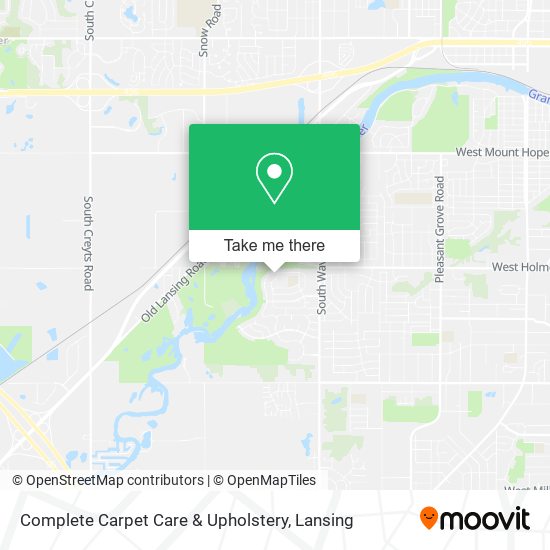 Complete Carpet Care & Upholstery map