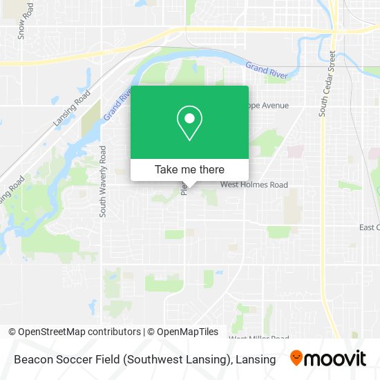 Beacon Soccer Field (Southwest Lansing) map