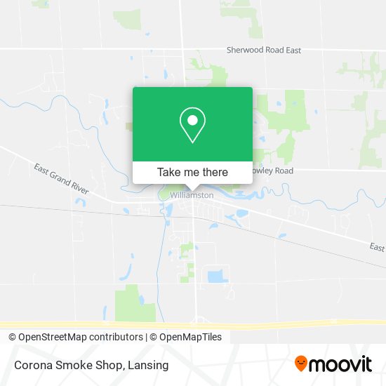 Corona Smoke Shop map