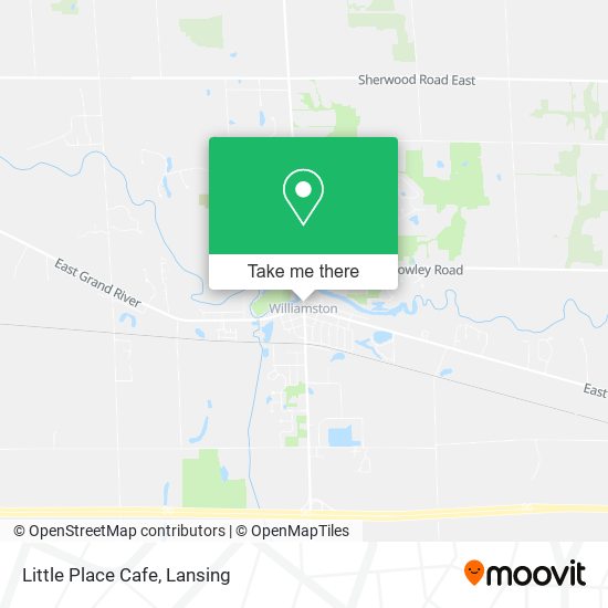 Mapa de Little Place Cafe