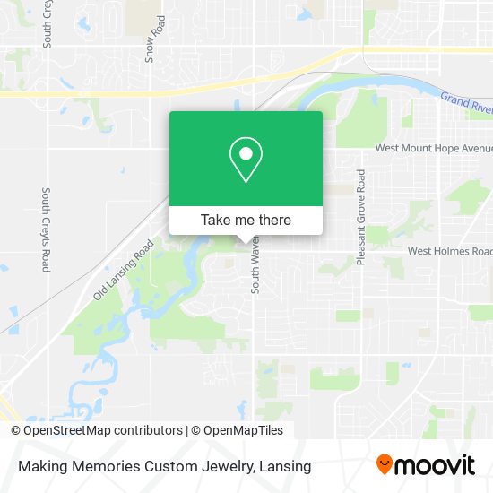 Making Memories Custom Jewelry map