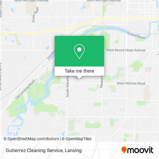 Mapa de Gutierrez Cleaning Service