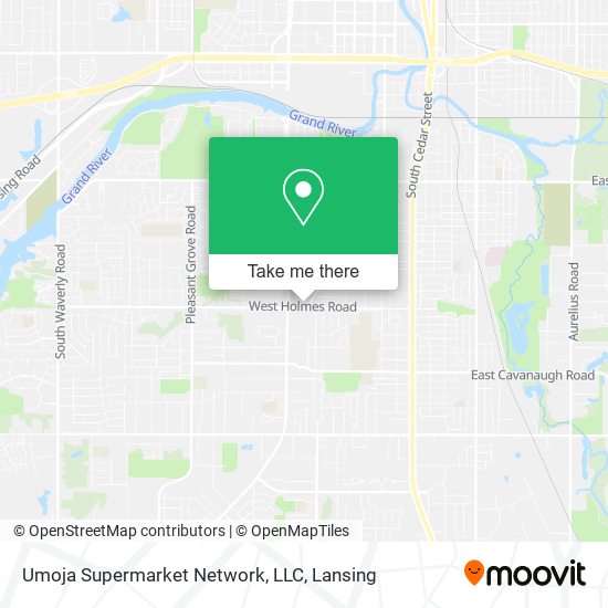 Umoja Supermarket Network, LLC map